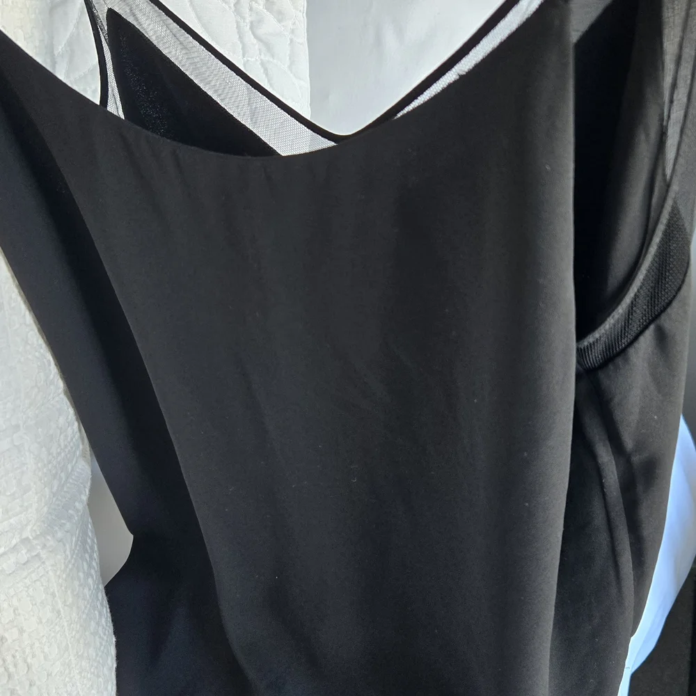 Babaton Black Mesh Camisole Top - Picture 6 of 6